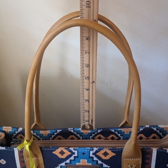 Wrangler Navajo Saddle Blanket Tote Bag ๐ - Picture 12 of 16